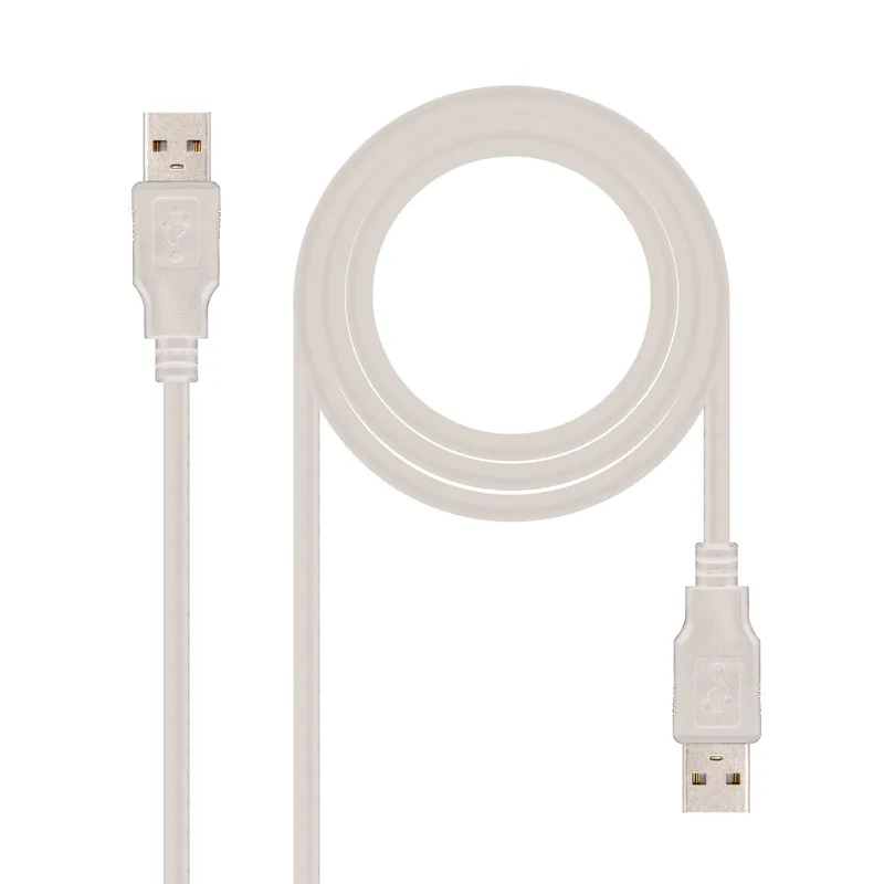 CABLE USB 2.0 TIPO AM-AM 3.0 M NANOCABLE 10.01.0304uc