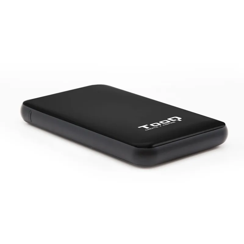 CAJA EXTERNA 2.5 TOOQ SATAIII USB3.1 GEN1 Disco Sólido SSD TOOQ NEGRA TQE-2528Buc
