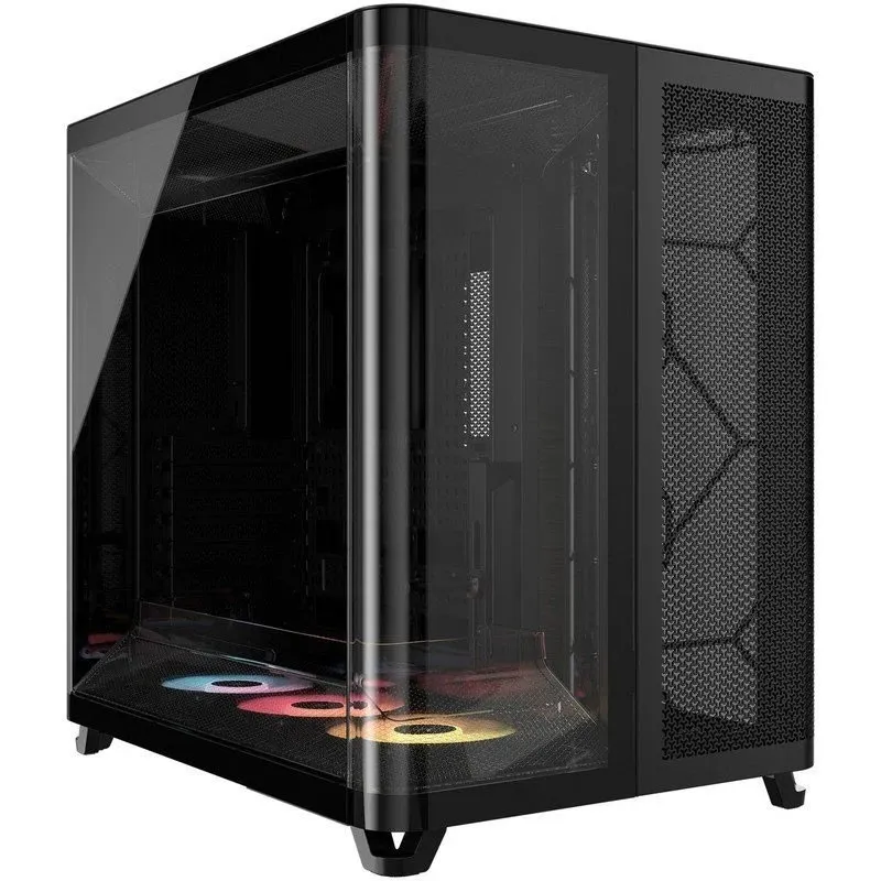 Caja ATX Semitorre Corsair AIR 5400 Rs-r Argb Cristal Templado Negra