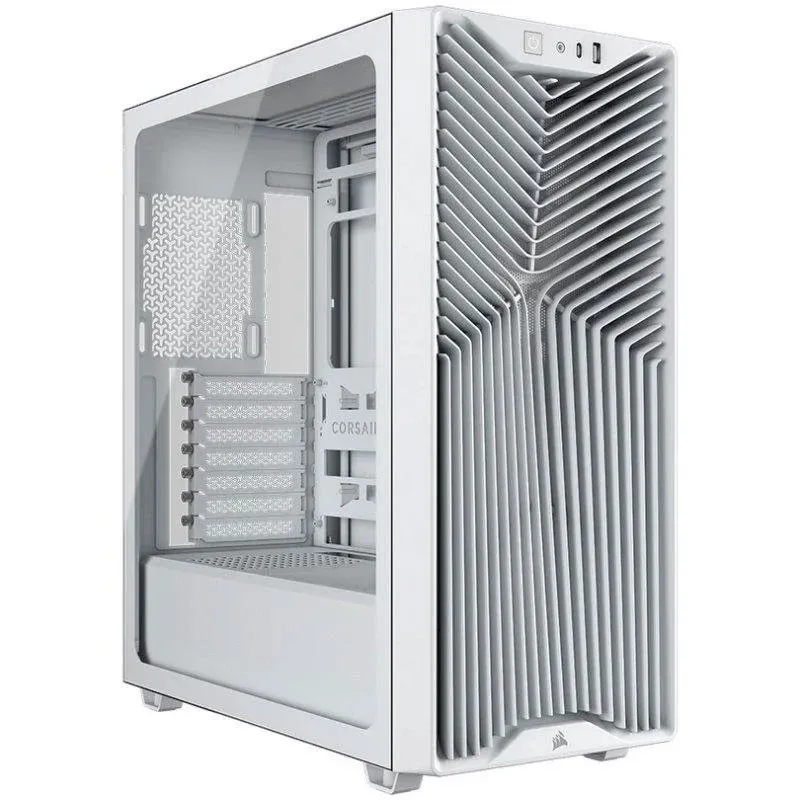 Caja ATX Semitorre Corsair 3200D RS TG Cristal Templado Blanca