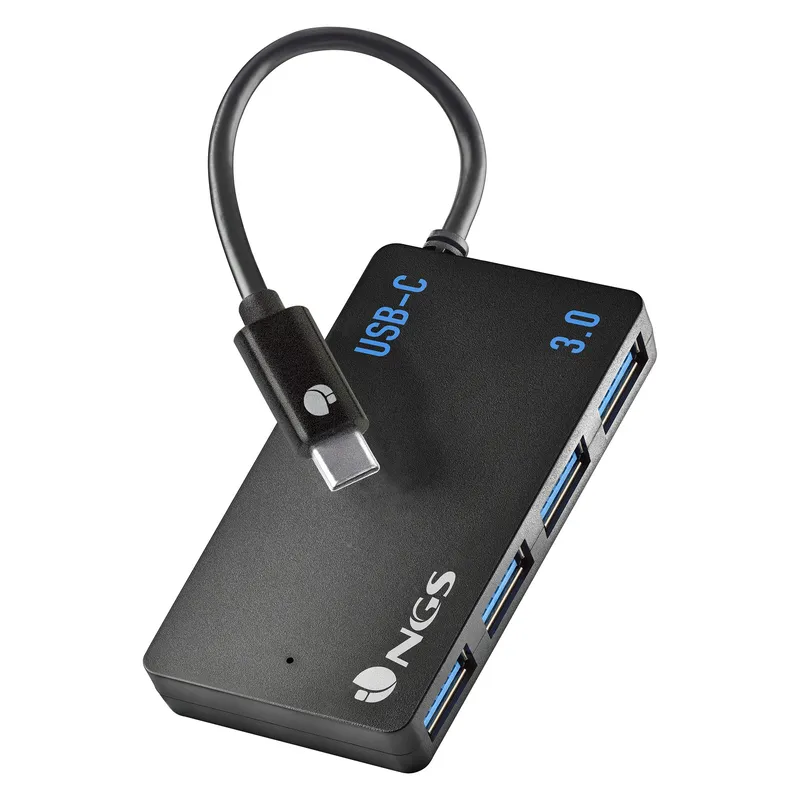 Hub USB NGS 4 Puertos USB 3.0 Tipo C Wonderihub4