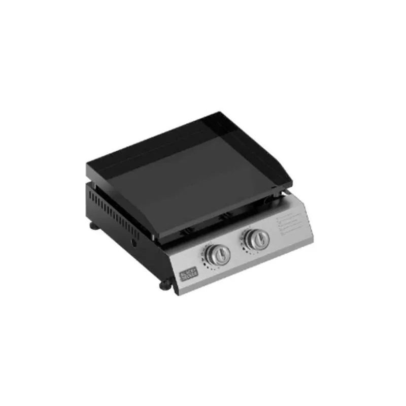 Black AND Decker PAE Plancha Black+decker GAS 2 Quem. Ace. Inox. Limp.facil Es9340020b