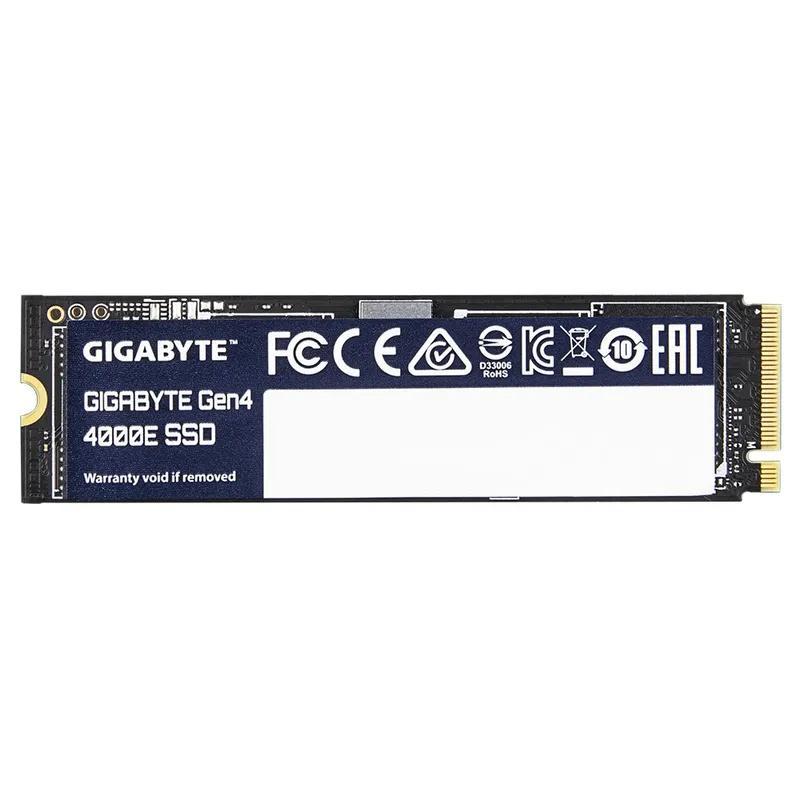 HD Disco Sólido SSD 1TB GIGABYTE M.2 2280 NVME PCIEX GEN4 4000E G440E1TB