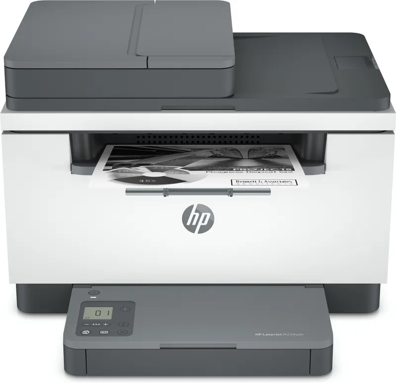 Impresora HP Laserjet Monocromo MFP M234dn RED Duplex 6gx00f Blanca(135a)