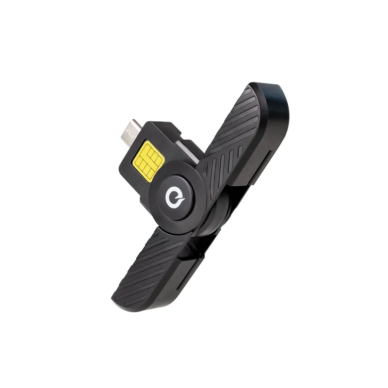 Lector Tarjetas Dnie Usb-c 2.0 Negro Tooq Tqr-3011b