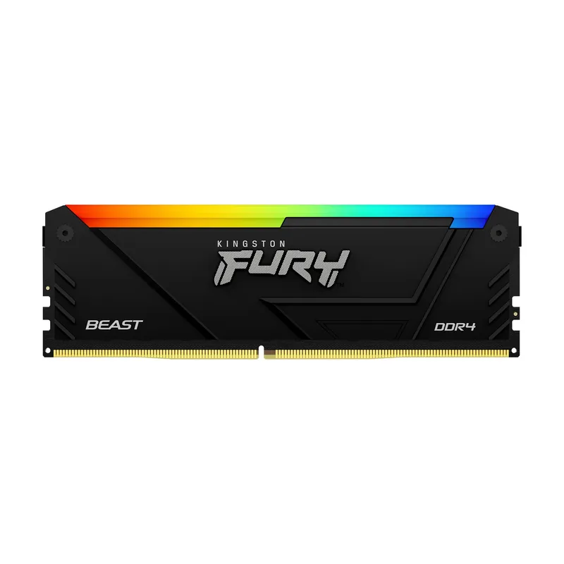 Memoria DDR4 16GB Pc4-25600 3200MHZ Kingston Fury Beast Cl16 RGB Kf432c16bb2a16 - foto 2