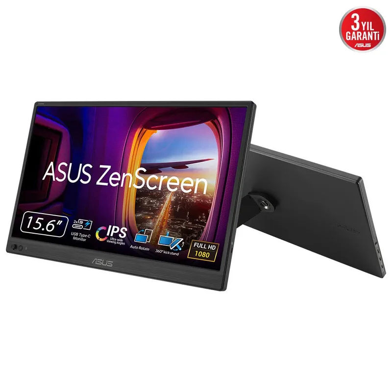 Monitor 15.6 Asus Portatil Zenscreen Mb169ck Full HD Negro