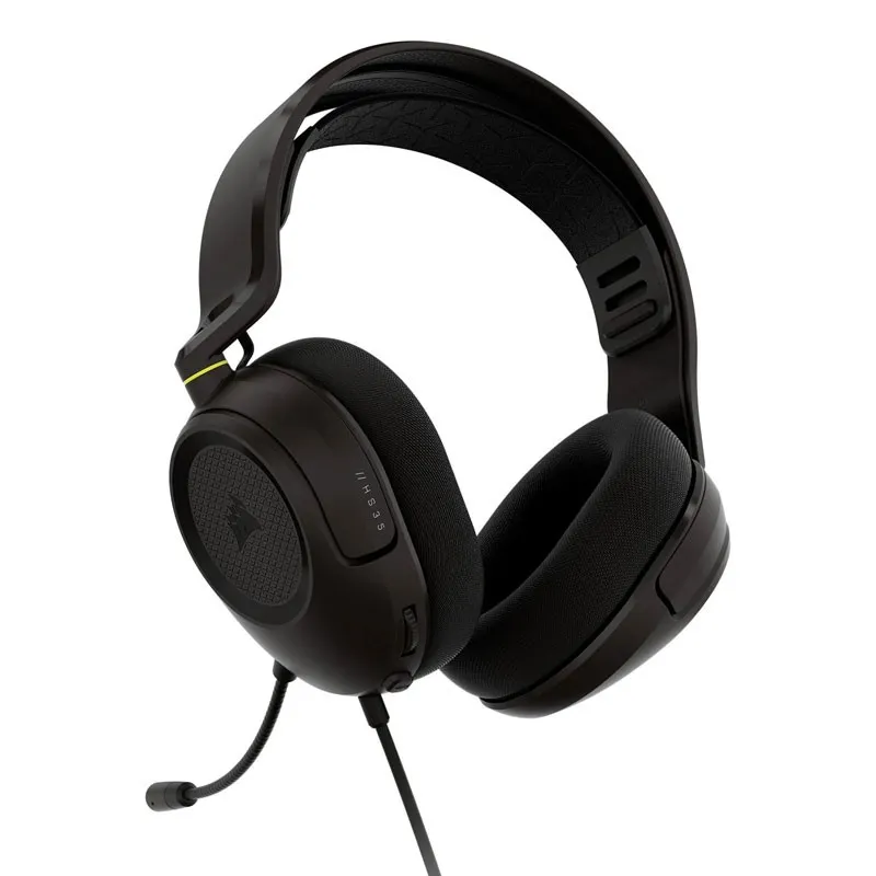 Auricular Corsair Stereo Corsair Hs35 V3 Gaming PC Carbon Ca-9011399-ww