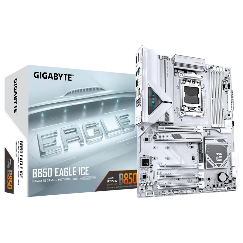 Pb AMD Sam5 Gigabyte B850 Eagle ICE 4ddr5 4sata6 M2 HDMI DP Usb3.2 ATX