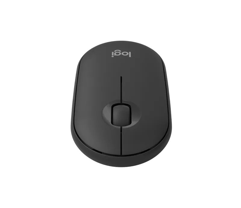 Raton Logitech Inalambrico M350s USB Pebble Negro 910-007015