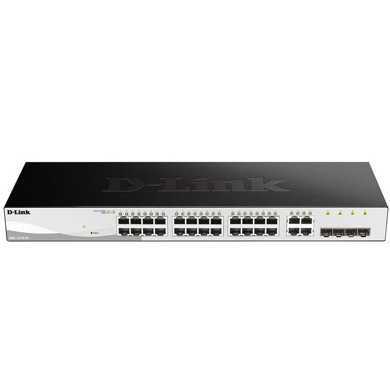 SWITCH D-LINK 24P DGS-1210-28P/E 10/100/1000 24P PoE INCLUYE 4P SFP COMBO - foto 2