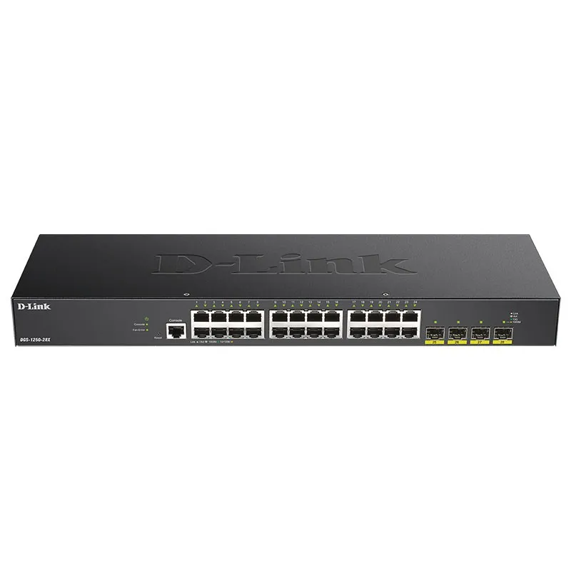 Switch D-link 28P Dgs-1250-28xmp/e 24P 10/100/1000 + 4x10g SFP Rack - foto 2