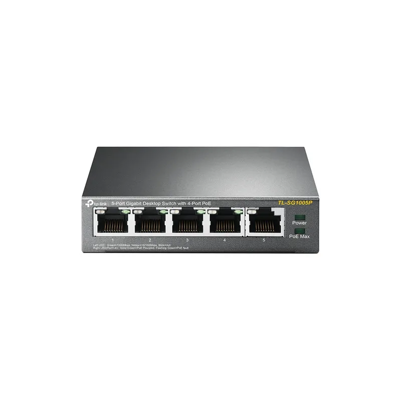 SWITCH TP-LINK 5P 10/100/1000 4PoE TL-SG1005P