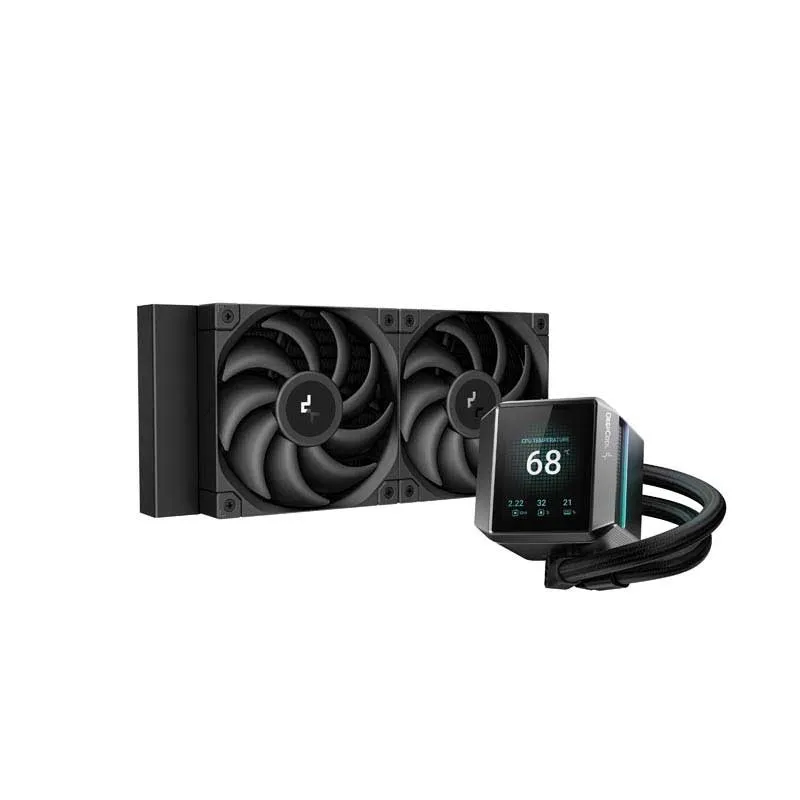 Refrigerador Liquido CPU Deepcool Mystique 240 Display 2.8 R-lx550-bkdsnc-g-1