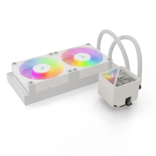 Refrigeracion Liquido CPU Valkyrie V240 LITE Argb Blanco