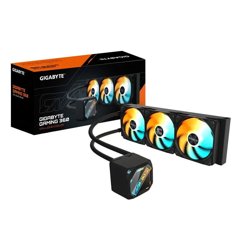 Refrigerador Liquido CPU Gigabyte Gaming 360 Negro