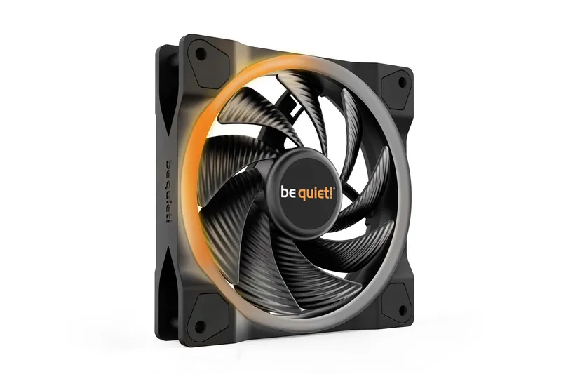 Ventilador Caja Adicional 12x12 BE Quiet Light Wings 120 High-speed Argb Black