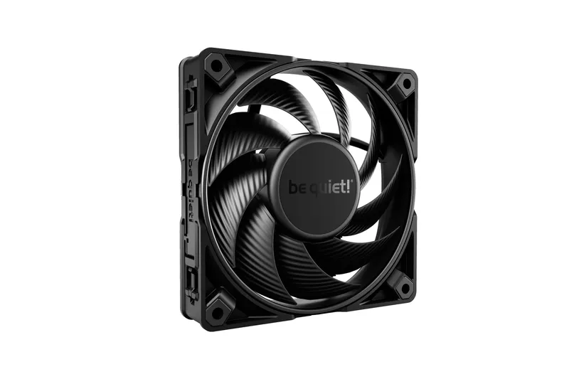 Ventilador Caja Adicional 12x12 BE Quiet Silent Wings PRO 4 120 Black