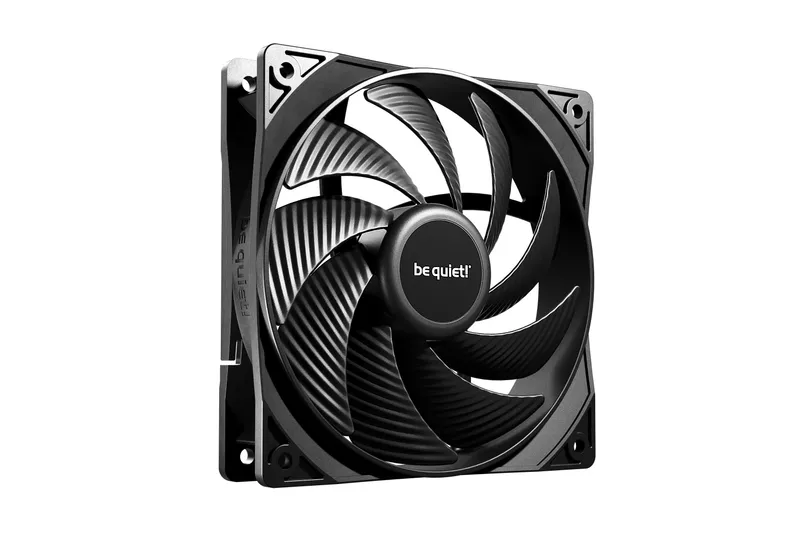 Ventilador Caja Adicional 12x12 BE Quiet Pure Wings 3 High-speed Black