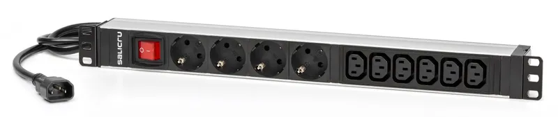 Regleta Salicru Sps. 4+6tomas 4f+6f PDU Sch+c13/c14 680ca000006