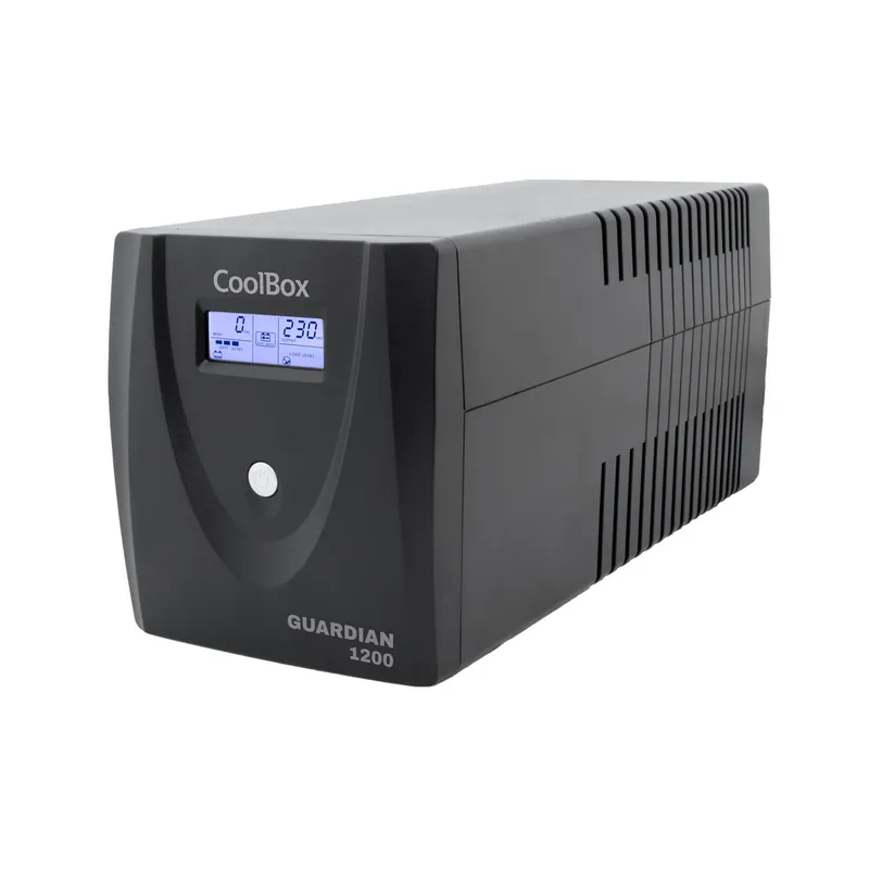 SAI Coolbox Guardian-3 1200VA LCD 4 Enchufes Schuko Coo-saigd3-12d