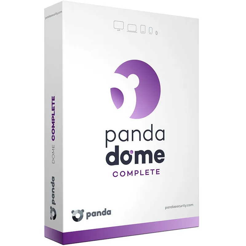 Panda Security Software Antivirus Panda Dome Complete Licencias Ilimitadas 1 Año Caja