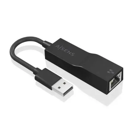 Adaptador USB 3.0 - RJ45 Aisens A106-0766/ 1000Mbps