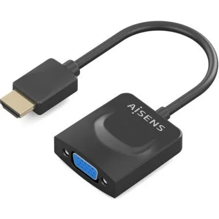 Conversor Aisens A122-0947/ HDMI Macho - SVGA Hembra/ 15cm/ Negro - foto 2