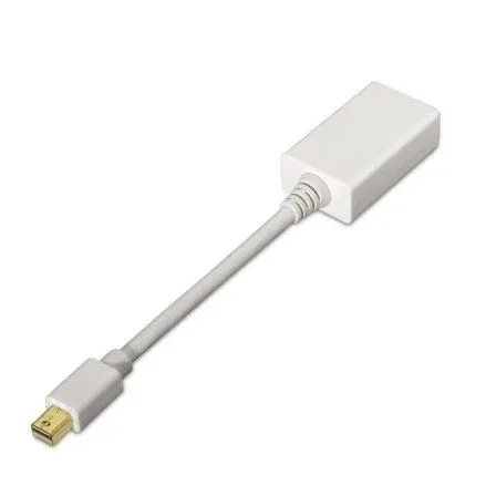Conversor Mini DP A HDMI Mdpm-hdmi AH Blanco 15CM Aisens A125-0138