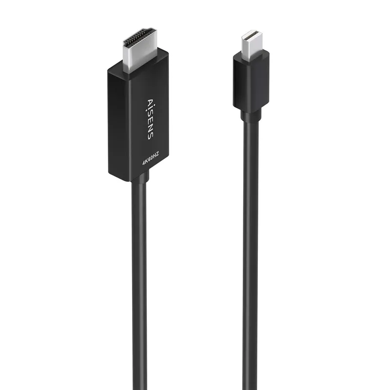 Cable Conversor Mini DP A HDMI 4k60hz Mini Dpm-hdmim Negro 2.0m Aisens A125-0888 - foto 2