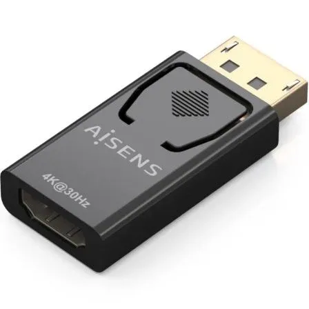Conversor Aisens A125-0949/ DisplayPort Macho - HDMI Hembra/ Negro - foto 2