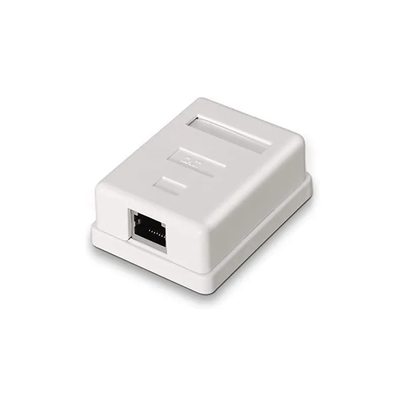 Roseta DE Superficie RJ45 Cat.6 UTP 1 Toma Blanco Aisens A139-0301 - foto 2