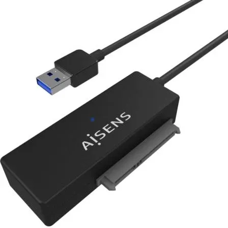 Adaptador Usb3.0 3.1 A SATA 2.5/3.5 Usb-a Alimentador Aisens Ase-35a01b