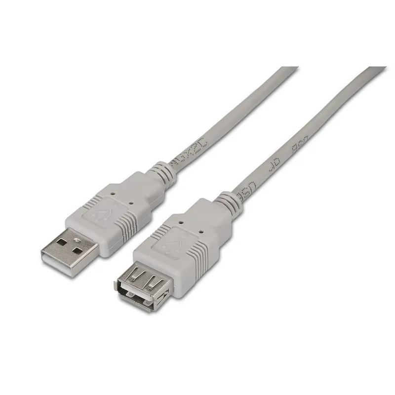 Cable USB 2.0 Tipo Am-ah Beige 3.0m Aisens A101-0014 - foto 2