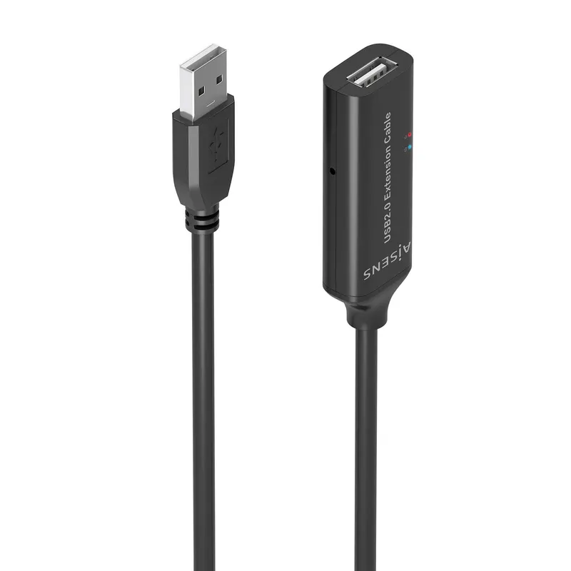 Cable USB 2.0 Prolongador CON Amplificador Am-ah Negro 10M Aisens A101-0915 - foto 2