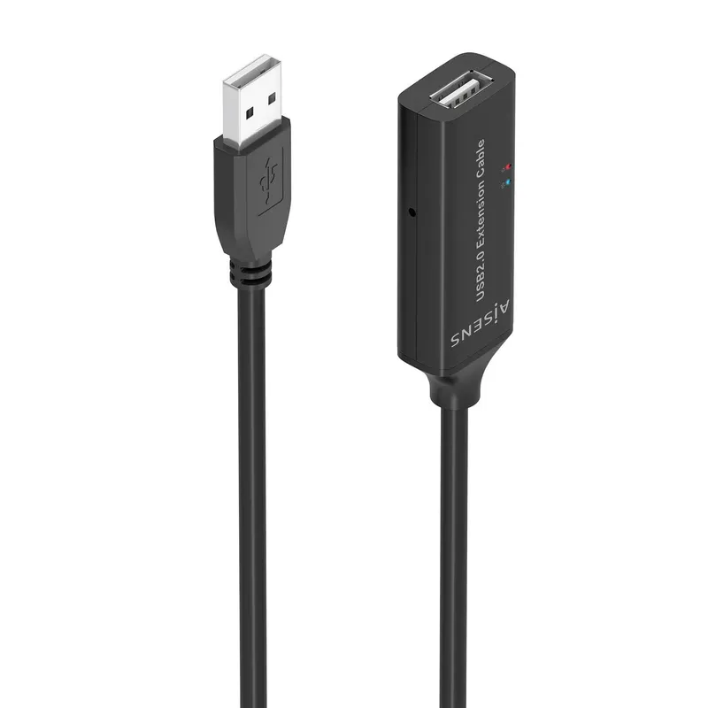 Cable USB 2.0 Prolongador CON Amplificador Tipo Am-ah Negro 15M Aisens A101-0916 - foto 2