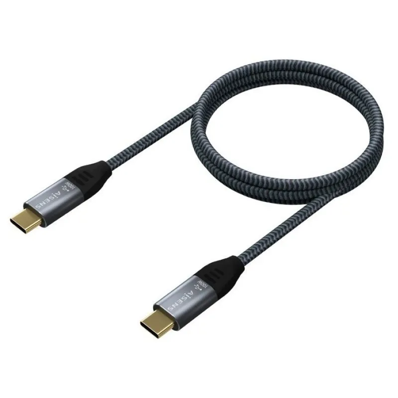 CABLE USB 3.2 GEN2x2 20GBPS 100W E-MARK USB-CM-USB-CM GRIS 2.0M AISENS A107-0634 - foto 2