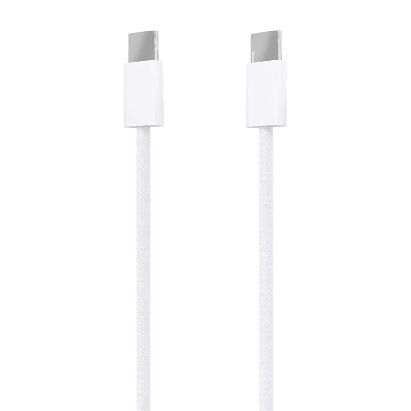 Cable USB 2.0 3A 60W Apple Tipo Usb-cm-usb-cm Blanco 2.0m Aisens A107-0856 - foto 2