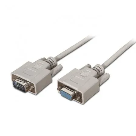 Cable Serie Rs232 Db9m-db9h Beige 1.8m Aisens A112-0065