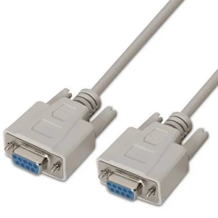 Cable Serie Rs232 Db9h-db9h Beige 1.8m Aisens A112-0066