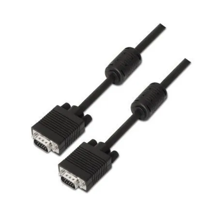 Cable Svga Ferrita Hdb15m-hdb15m Negro 1.8m Aisens A113-0071