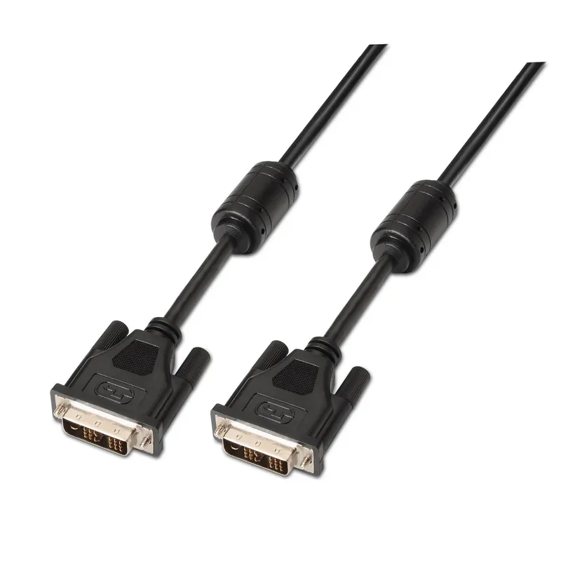 Cable DVI Single Link 18+1 CON Ferrita M-M Negro 1.8m Aisens A117-0086 - foto 2