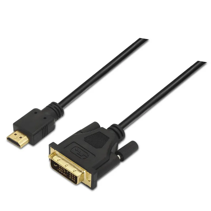 Cable HDMI Aisens A117-0090/ DVI Macho - HDMI Macho/ 1.8m/ Negro - foto 3
