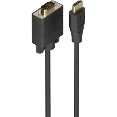 Cable Conversor HDMI A VGA Hdmim-vgam Negro 2.0m Aisens A122-1012