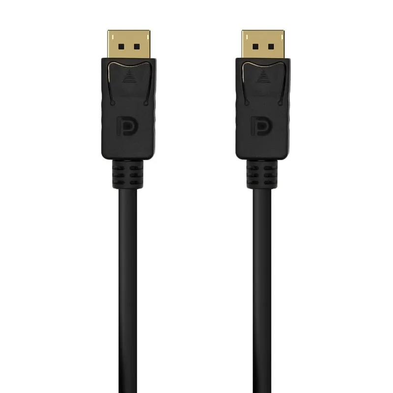 Cable Displayport V1.2 4k60hz Dpm-dpm Negro 1.5m Aisens A124-0549 - foto 2