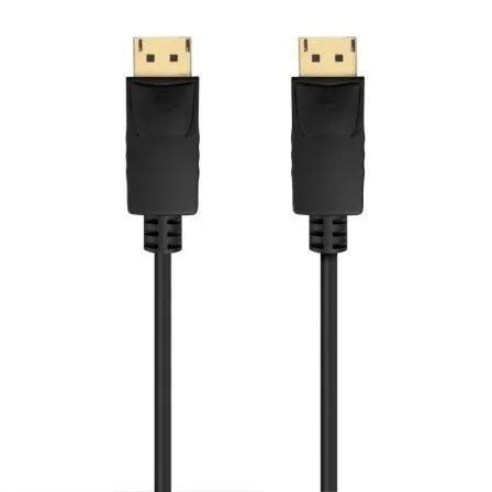 Cable Displayport V1.2 CCS 4k60hz Dpm-dpm Negro 1.0m Aisens A124-0738