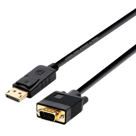 Cable Conversor Displayport Macho A VGA Macho.2.0m Aisens A125-0365