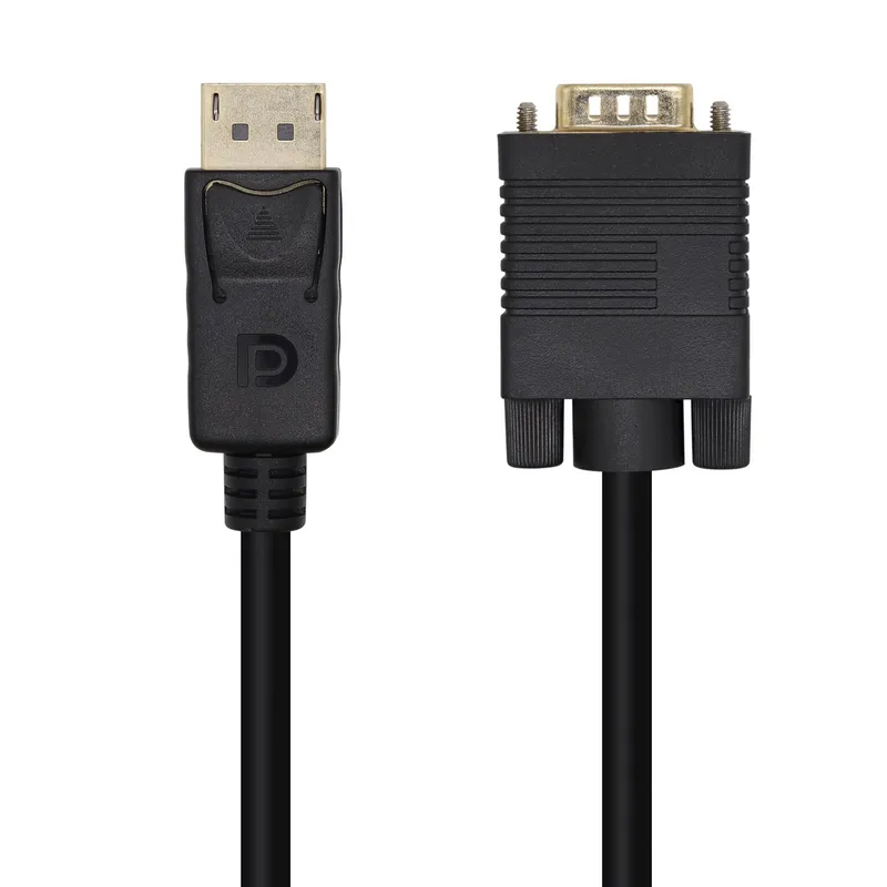 Cable Conversor Displayport A VGA Dpm-vgam Negro 3.0m Aisens A125-0462 - foto 2