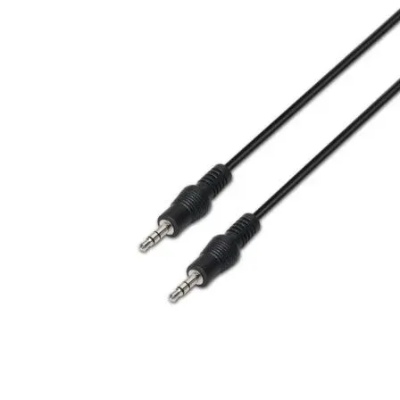Cable Audio Estereo Jack 3.5m-jack 3.5m Negro 10M Aisens A128-0144