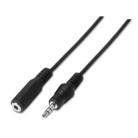 Cable Audio Estereo Jack 3.5m-jack 3.5h Negro 3.0m Aisens A128-0146
